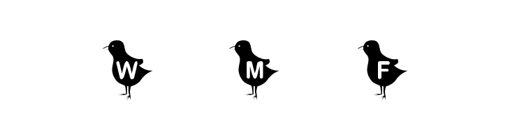KR Blackbird  Free Fonts Download