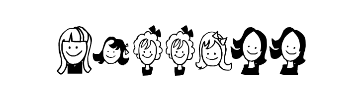 KR Barb's Class  Girls  Free Fonts Download