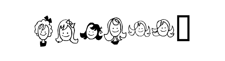 KR Barb's Class  Girls  Free Fonts Download