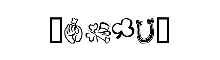 KR St Patricks Day Dings  Free Fonts Download