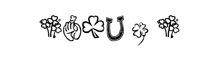 KR St Patricks Day Dings  Free Fonts Download