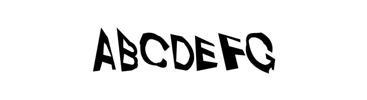 VTC Dizplaced Regular  Free Fonts Download