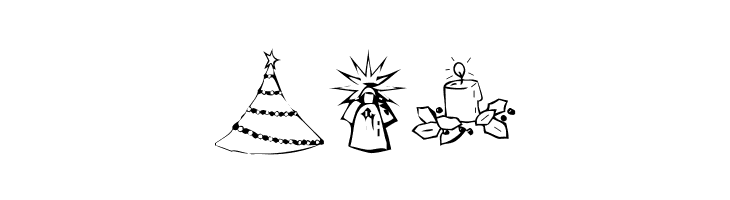 KR Christmas Dings 2004 Two  Free Fonts Download