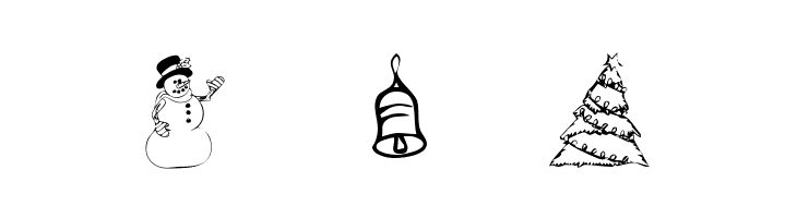 KR Christmas Dings 2004 Two  Free Fonts Download