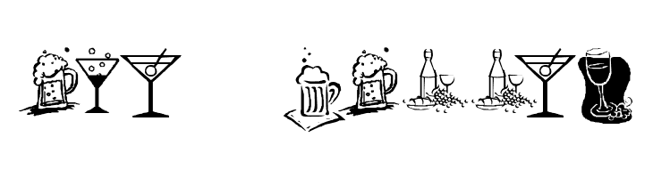 KR Drink Up!  Free Fonts Download