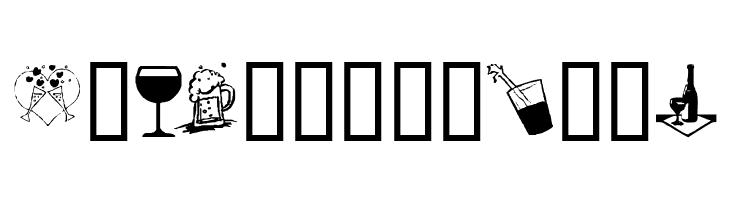 KR Drink Up!  Free Fonts Download