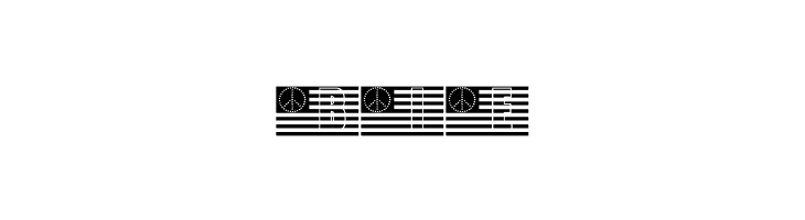 KR A Time For Peace  Free Fonts Download