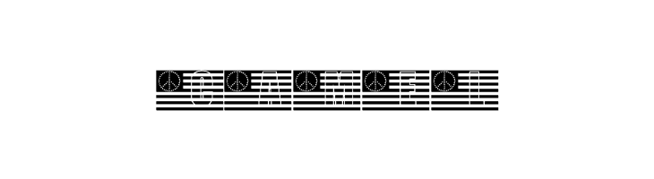 KR A Time For Peace  Free Fonts Download
