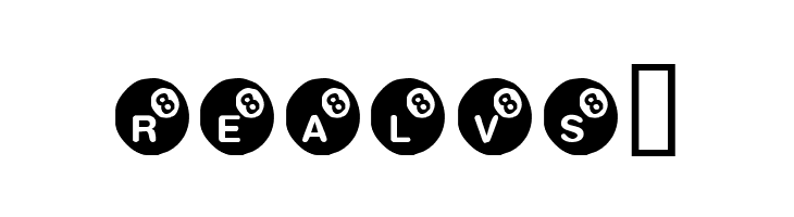 KR Eight Ball  Free Fonts Download