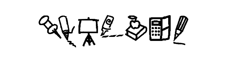 KR Back To School Dings  Free Fonts Download