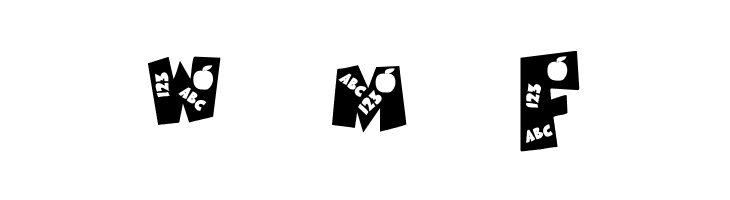 KR Back To School  Free Fonts Download