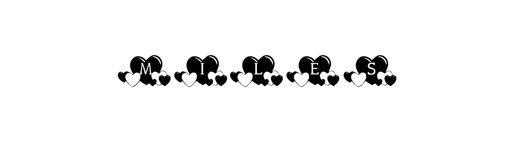 KR Lots Of Hearts  Free Fonts Download