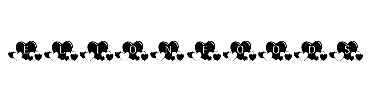 KR Lots Of Hearts  Free Fonts Download
