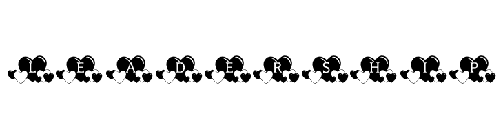KR Lots Of Hearts  Free Fonts Download