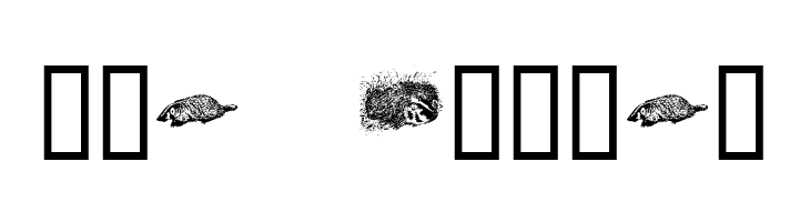 KR Crystal's Badgers  Free Fonts Download