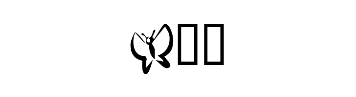 KR Butterflies  Free Fonts Download