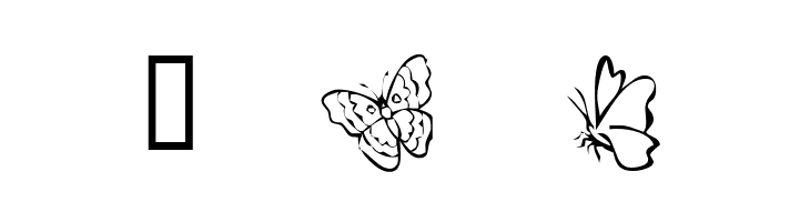KR Butterflies  Free Fonts Download