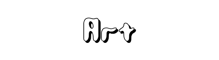 Qlumpy Shadow BRK  Free Fonts Download