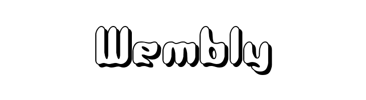 Qlumpy Shadow BRK  Free Fonts Download