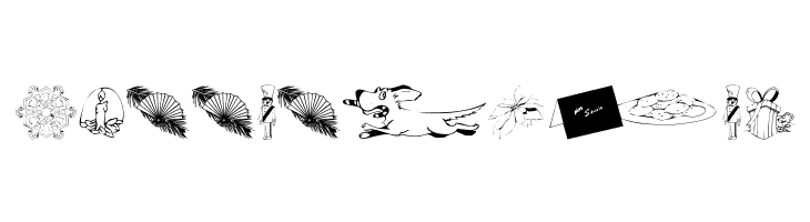 KR Christmas 2002 Dings 4  Free Fonts Download