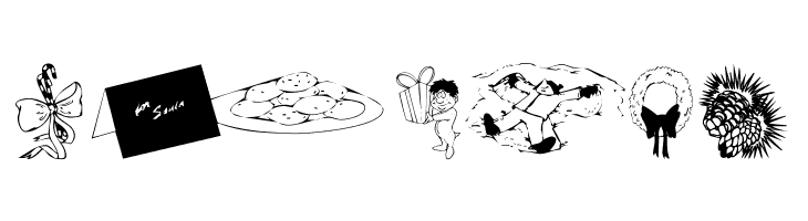 KR Christmas 2002 Dings 4  Free Fonts Download