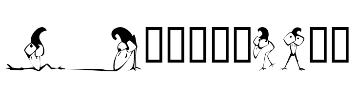 KR Crazy Crow  Free Fonts Download