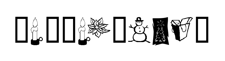 KR Christmas Dings Three  Free Fonts Download