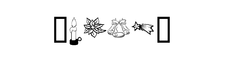 KR Christmas Dings Three  Free Fonts Download