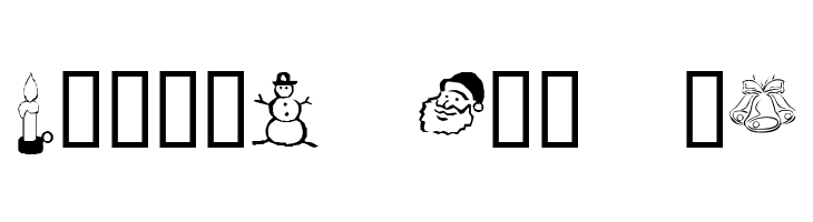 KR Christmas Dings Three  Free Fonts Download