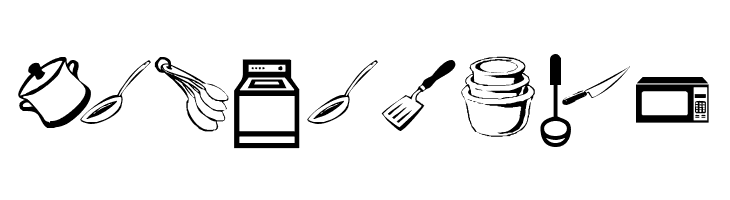 KR Kitchen Dings  Free Fonts Download