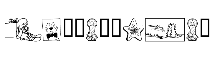 KR Christmas 2002 Dings 5  Free Fonts Download