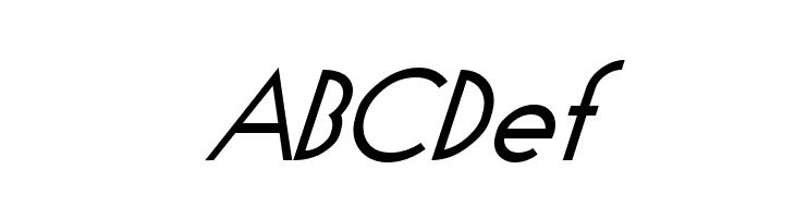 Geo Italic  Free Fonts Download