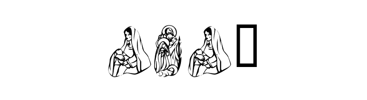 KR Christmas Dings 2004 Four  Free Fonts Download