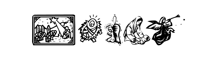 KR Christmas Dings 2004 Four  Free Fonts Download