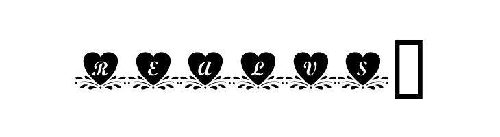KR Amish Heart  Free Fonts Download