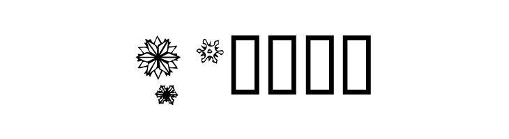 KR Christmas Jewels 2005 5  Free Fonts Download