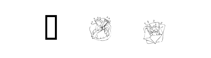 KR Party Time Dings  Free Fonts Download