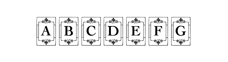 KR Deco Caps One  Free Fonts Download