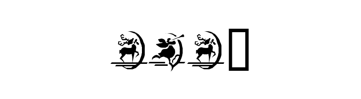 KR Christmas Dings One  Free Fonts Download