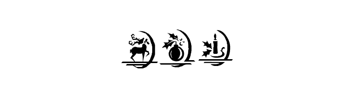 KR Christmas Dings One  Free Fonts Download