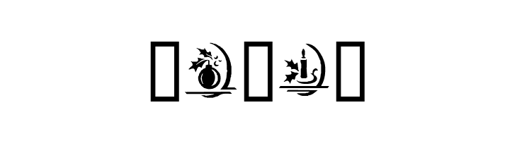 KR Christmas Dings One  Free Fonts Download