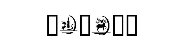 KR Christmas Dings One  Free Fonts Download