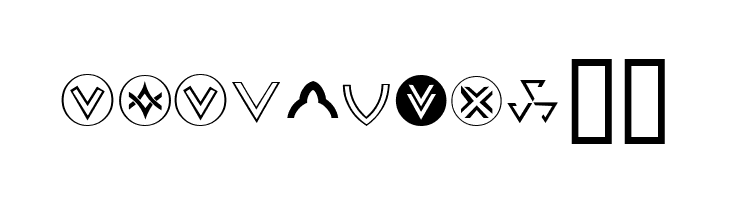 Chevron Dingbats  Free Fonts Download