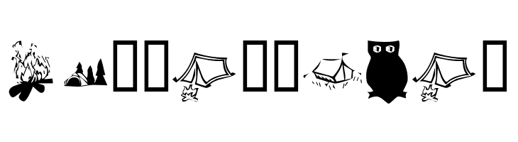 KR Camping  Free Fonts Download