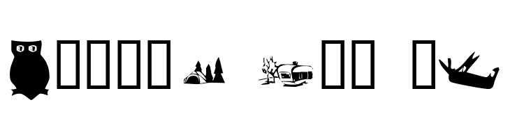 KR Camping  Free Fonts Download