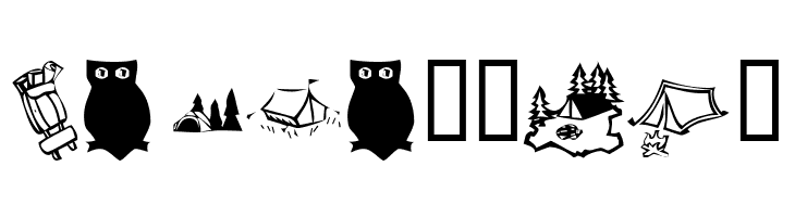 KR Camping  Free Fonts Download
