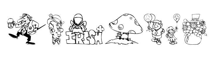 KR Irish Kat 2  Free Fonts Download