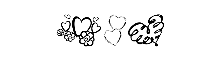 KR All About The Heart  Free Fonts Download