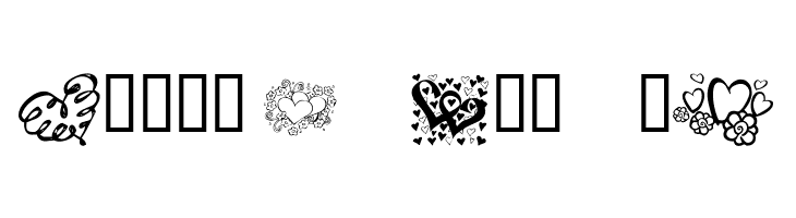 KR All About The Heart  Free Fonts Download