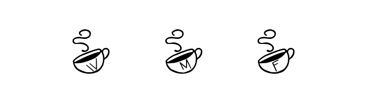 KR Morning Must!  Free Fonts Download